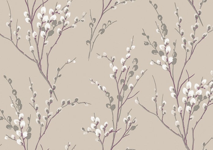 Laura Ashley Pussy Willow, Natural - Twist&Fit Roller Blind - Image 6